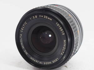 ★実用美品★ ミノルタ MINOLTA MC CELTIC 35ｍｍ Ｆ2.8 ★レア 海外輸出用モデル ＃A1243