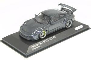 PMA 1/43 ポルシェ 911 991 GT3 RS グレー 200台限定