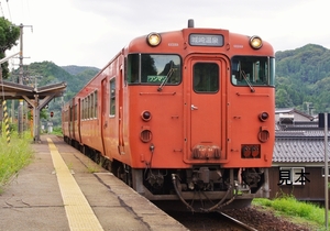 ★鉄道画像★キハ４７　諸寄駅　３カット