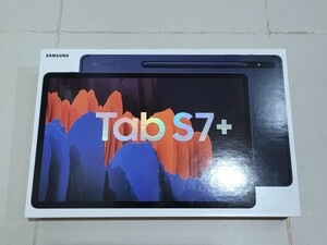 新品 未使用 未開封 Samsung Galaxy Tab S7+ Plus 256GB サムスン ギャラクシー タブ S7+ プラス タブレット Tablet SM-T970NDBEXAR Wi-Fi