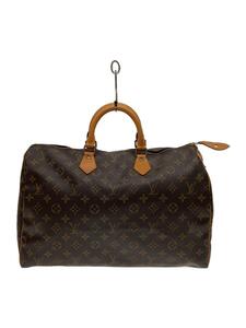 LOUIS VUITTON◆1)スピーディ40_モノグラム・キャンバス_BRW/PVC/BRW