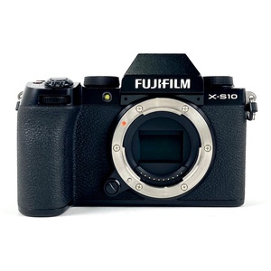 富士フイルム FUJIFILM X-S10 ボディ ブラック デジタル ミラーレス 一眼カメラ 【中古】