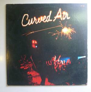 【アナログLP●日本盤●英プログレ名盤】カーブドエア　ライブ　curved air