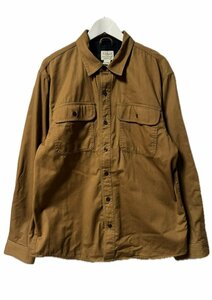 エルエルビーン L.L.BEAN ラインド ハリケーン シャツ ジャパンフィット 長袖 シャツ 505923 XL ブラウン トップス