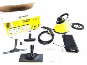 ○美品 KARCHER ケルヒャー スチームクリーナー SC JTK20 1.513-242.0 元箱/取説付き B-61210 @140 ○