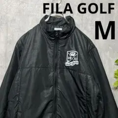 【美品】FILA GOLFフィラゴルフ　セットアップ ダウンジャケットパンツ　M