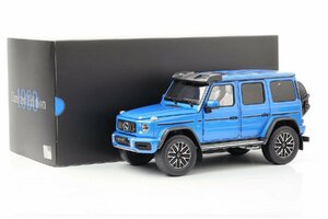 iScale 1/18 Mercedes Benz AMG G 63 4x4 W463　Sudseeblau　メルセデス　ベンツ　ディーラー限定品