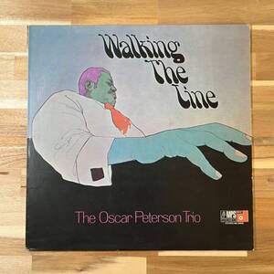 【 LP The Oscar Peterson Trio / Walking The Line 】 アメリカ盤 USA盤 1973年 中古レコード ※LPとの同梱可