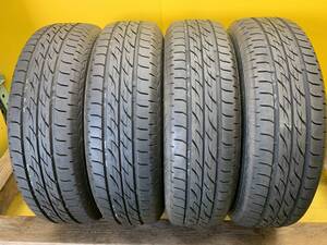 No2878 H4 バリ溝！！ブリヂストン　ECOPIA NEXTRY 175/70R14 84S 4本セット　