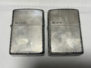 本体のみ　2004.2005年 アーマー　armor 4面加工　3点セット　zippo　USED