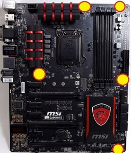 MSI Z97 GAMING 5 LGA 1150 Intel Z97 HDMI SATA 6Gb/s USB 3.0 ATX Intel Motherboard 2月5日発送