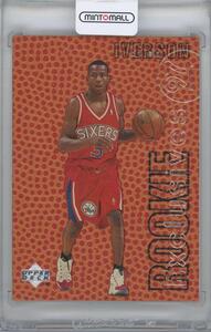 【ALLEN IVERSON(Philadelphia 76ers)】1996-97 UPPER DECK Rookie Exclusives #R1