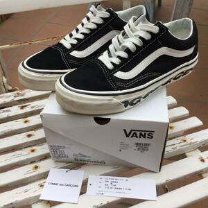 CDG ＆ VANS コラボ＊COMME des GARCONS/VANS オールドスクール OLD SKOOL スニーカー＊ サイズ24cm ＊シーディージー＊