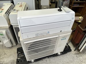 富士通 FUJITSU nocria 2019年 5.6kw 18畳用 200V 冷暖房ルームエアコン AS-C569H2