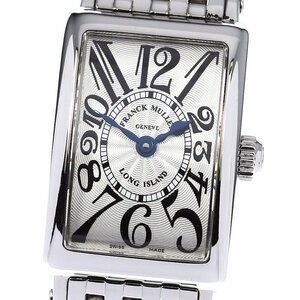 フランクミュラー FRANCK MULLER 802QZ ロングアイランド プティ クォーツ レディース 良品 箱・保証書付き_782204【ev10】