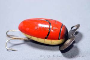 PADDLE PLUG, MILLSITE HOWELL ,MI,USA C1940: 1 3/4INCH,OLD LURE