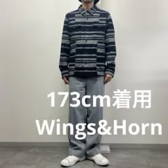 Wings&Horns長袖シャツフランネル古着アメカジノームコア古着ビンテージ