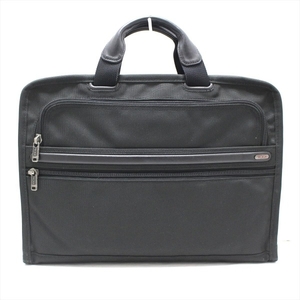 トゥミ TUMI ビジネスバッグ 26111D4 - TUMIナイロン×レザー 黒 本体ロックなし 美品 バッグ