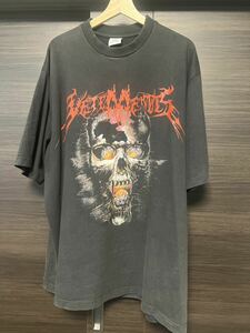 クリーニング済 美品 VETEMENTS 17aw バックスカル Tシャツ