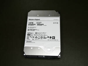 ☆★ WD　HD　18TB DC HC550　WUH721818ALE6L4　SATA600 7200 使用時間の少ない 中古 1 ★☆　　7S1G