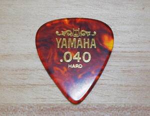 ☆YAMAHA☆ヤマハ ピック☆.040inch(約1.0mm)HARD☆ベッコウ☆ティアドロップ型☆ジャパンビンテージ☆未使用デッドストック品 02