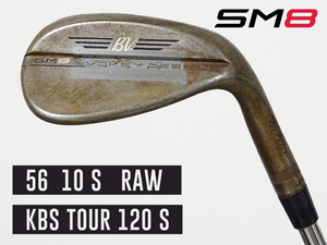 【良～美品】PGAツアー支給品 Titleist VOKEY SM8 RAW ウェッジ 56度 10S xx88T ツアーシリアル刻印 KBS TOUR 120 S プロト 本物保証