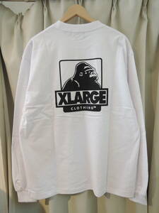 X-LARGE エクストララージ XLARGE OG L/S TEE Lサイズ ホワイト 2024 最新人気品 送料\230~　