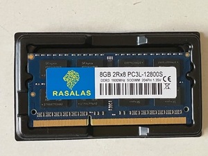 RASALAS 社製 PC3L-12800S 8G 2枚セット 計16GB