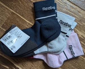 【新品】REEBOX★靴下3足組