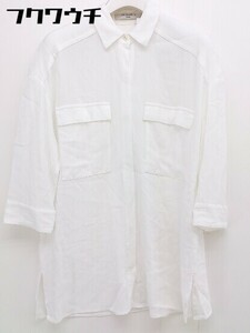 ◇ ALL SAINTS オールセインツ 七分袖 シャツ サイズS ホワイト レディース