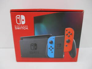 G1225-8A/ 動作OK Nintendo Switch スイッチ 本体 HAC-001 HAD-S-KABAH ネオンブルー レッド