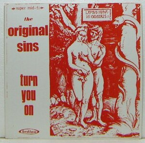 LP,THE ORIGINAL SINS　TURN YOU ON　輸入盤