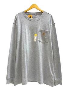 Carhartt (カーハート) Workwear LS Pocket T-Shirt ロンT 長袖Tシャツ K126 XL グレー HEATHER GRAY メンズ/036