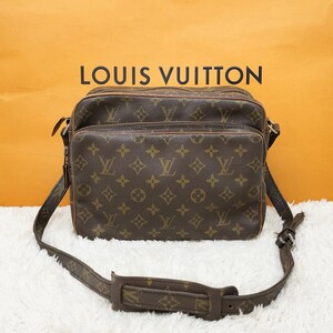 正規品 LOUIS VUITTON ルイヴィトン ヴィトン ショルダーバッグ メッセンジャーバッグ ナイル 旧ナイル モノグラム M45244