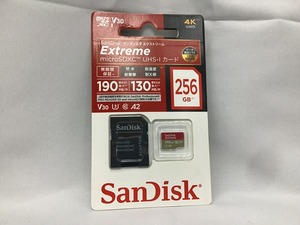 【未使用】 サンディスク SanDisk microSDカード SDSQXAV-256G-JN3MD