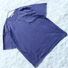 グリーンレーベルリラクシング (M) ポケットTシャツ 前後切り替え 異素材