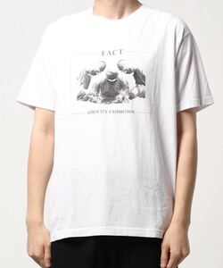 新品 JOINT WORKS 購入 FACT. Atrocity Tee M / ジョイントワークス ファクト プリント Tシャツ White 白 ホワイト