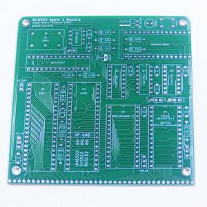 RC6502 Apple 1 SBC 基板 Revison H レプリカ Replica PCB 6502 CPU ROM 28C64 28C256 Arduino Nano v3.0 PIA 6821マイコン ボード ebotj