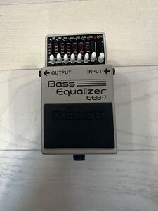 BOSS ボス エフェクター Bass Equalizer ベースイコライザー GEB-7