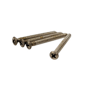 YJB PARTS Relic Screws レリックネジ ネックジョイントビス インチ(#8×1-3/4) 4pcs/set プラス頭 （メール便対応）