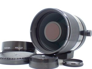 極上品 Nikon New Reflex Nikkor 500mm f8 超望遠 単焦点 マニュアル ミラーレンズ