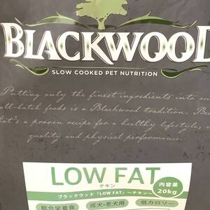 BLACK WOOD ブラックウッド☆ドッグフード LOW FAT チキン 15kg（5kg×3袋）