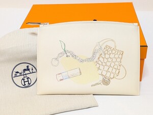 限定 正規品 新品 HERMES エルメス Vide Ton Sac ポーチ クラッチバッグ InandOut インアンドアウト バッグ バーキン ケリー ナタ チャーム