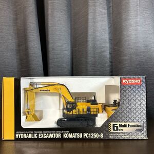 【中古】 京商 1/50 スケール　IRC 建設機械シリーズ 油圧ショベル KOMATSU PC1250-8