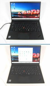 ◆SIMフリー◆タッチパネル◆第10世代Corei7-10610U◆ThinkPad X1 Carbon 8th[1.8GHz/16G/512GB]◆大容量メモリ＆SSD◆Windows11Pro◆