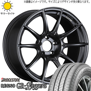 165/55R15 サマータイヤホイールセット N BOX etc (BRIDGESTONE REGNO GR-Leggera & SSR GTX01 4穴 100)