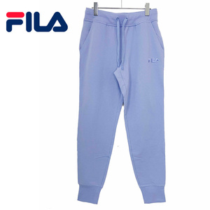 新品 M ★ FILA フィラ レディース スウェット ジョガー パンツ パープル コストコ フレンチテリー ロングパンツ 裏毛 French Terry Jogger