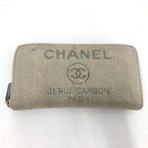 CHANEL シャネル ドーヴィル ラウンド長財布 22023911【DAAS3049】