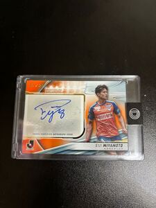 宮本英治 2024 Topps Deluxe Jリーグ アルビレックス新潟 オレンジ 直筆サイン(25枚限定) J-League サッカー