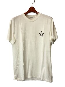 GIVENCHY◆胸スタープリント/Tシャツ/SS/コットン/WHT/BM70473Y0K